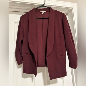Maurices maroon blazer